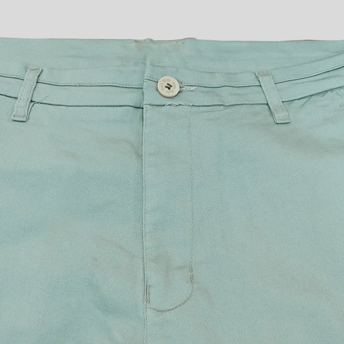 Slim Fit Mint Green Cotton Chino Pants