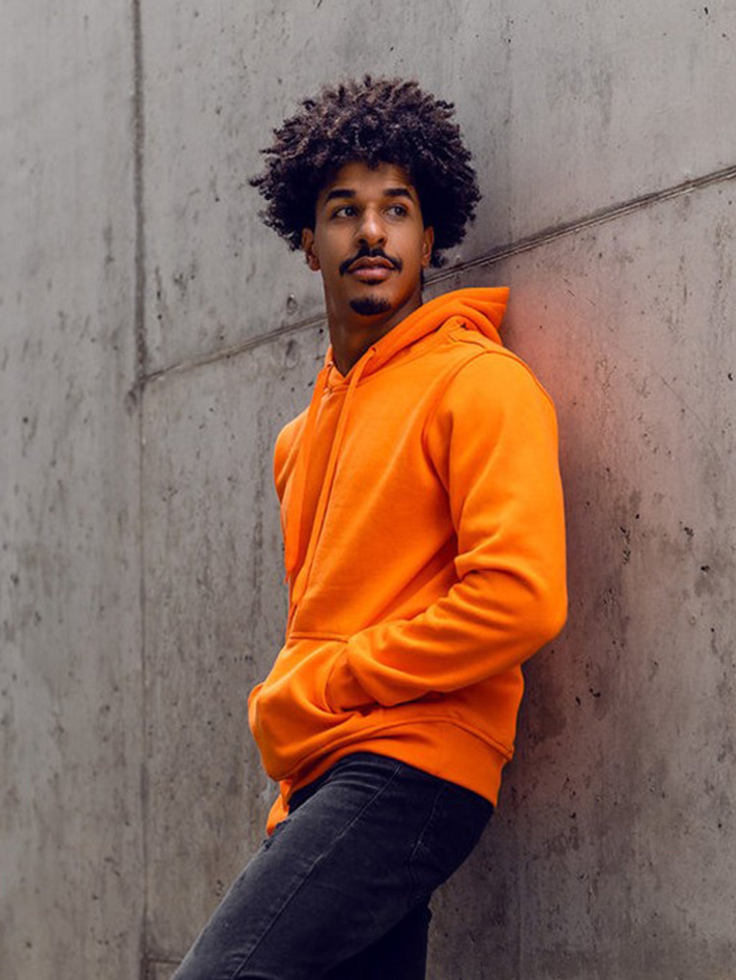 Basic Orange Hoodie
