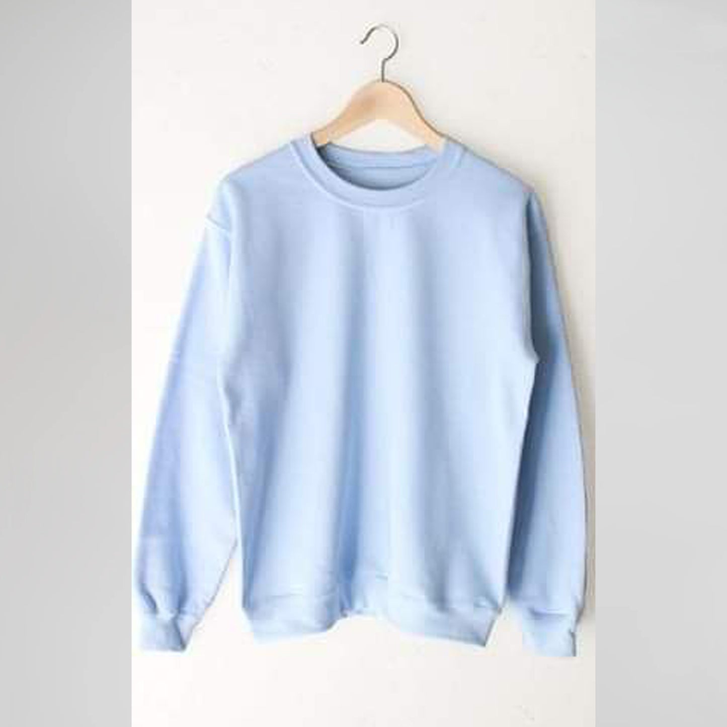 Basic Sky Blue Sweatshirt