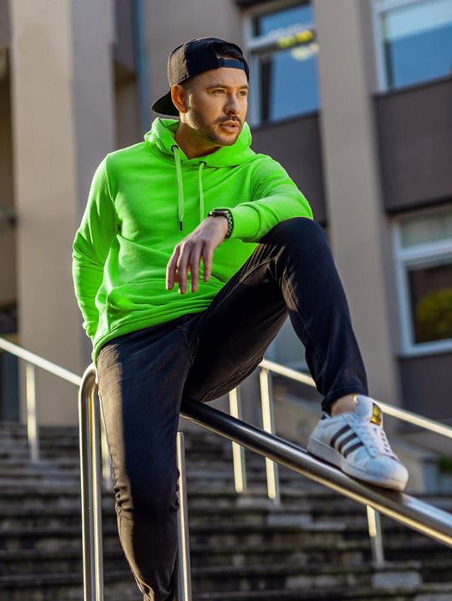 Basic Dark Green Hoodie