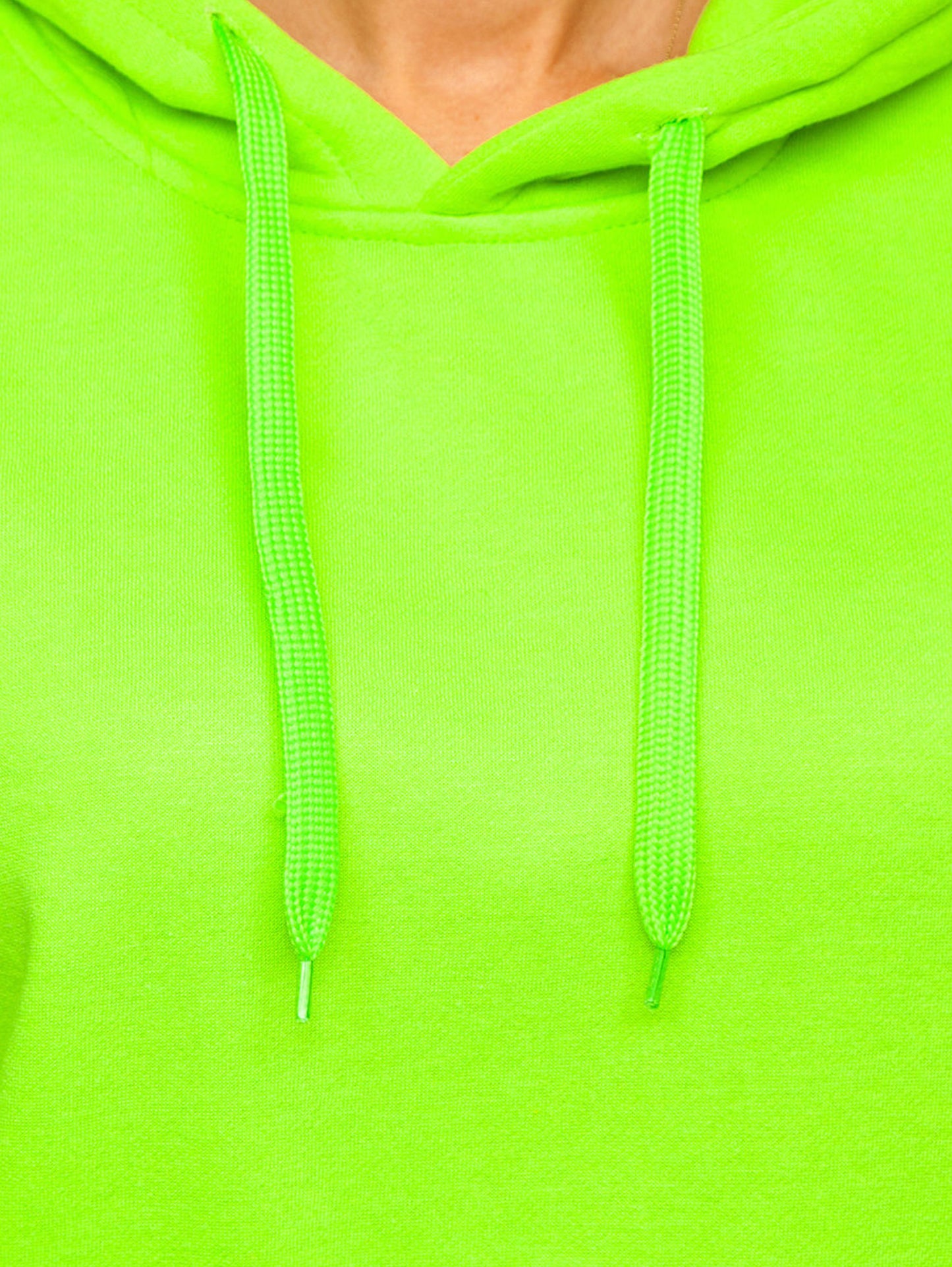 Basic Women's Neon Green Hoodie