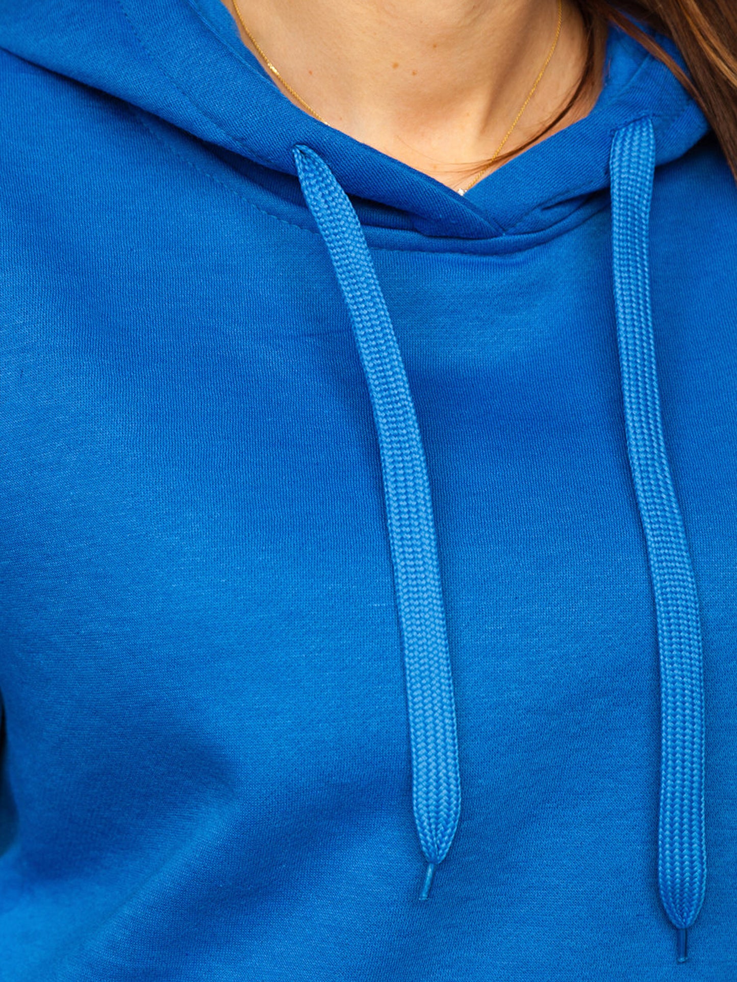 Basic Women's Royal Blue Hoodie
