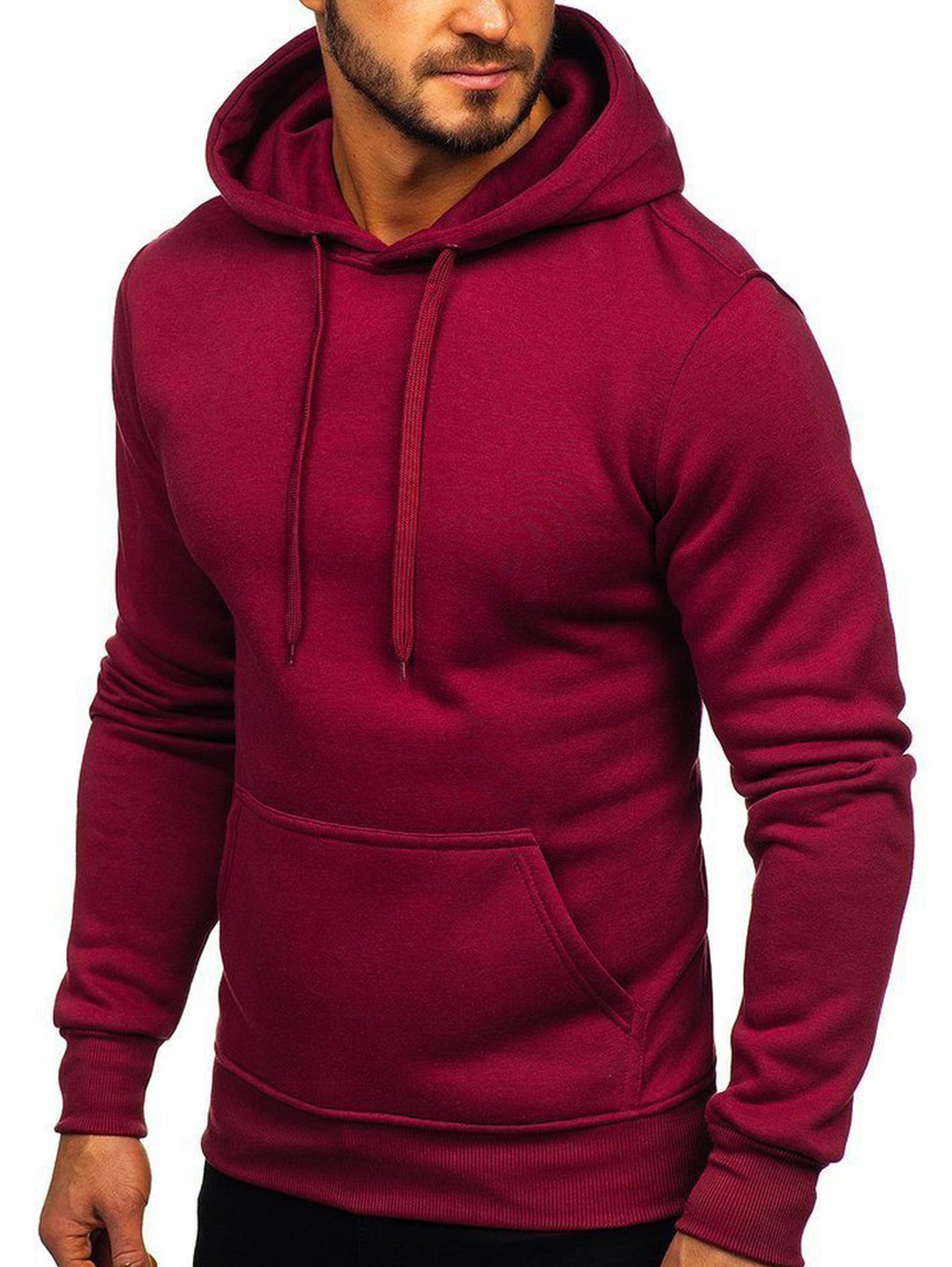 Basic Maroon Hoodie