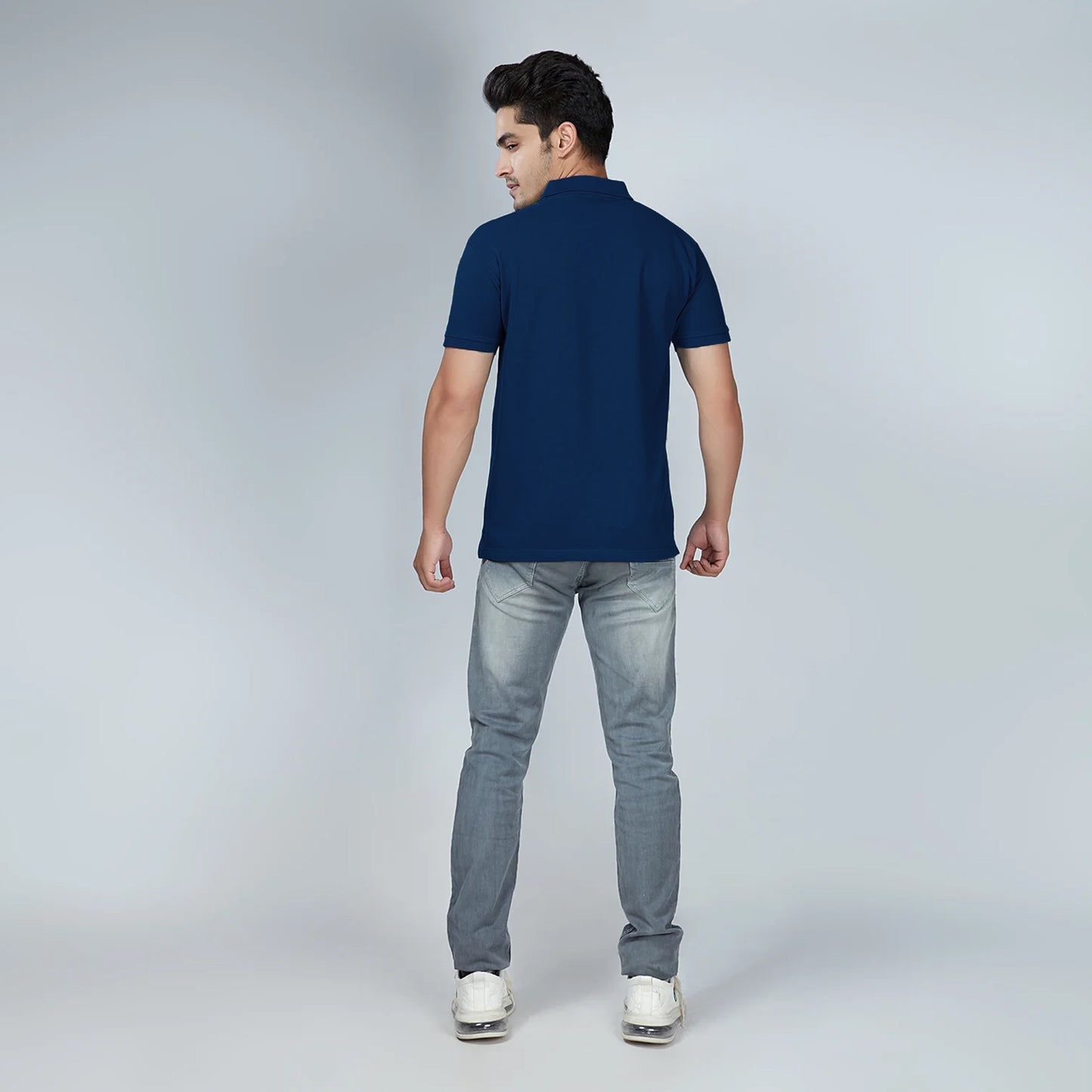 Men's Navy Blue Polo T-Shirt