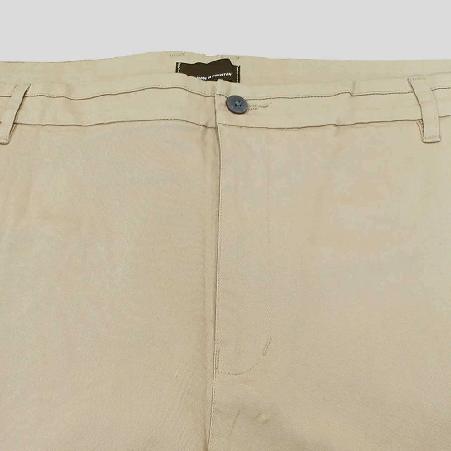 Slim Fit Camel Brown Cotton Chino Pants