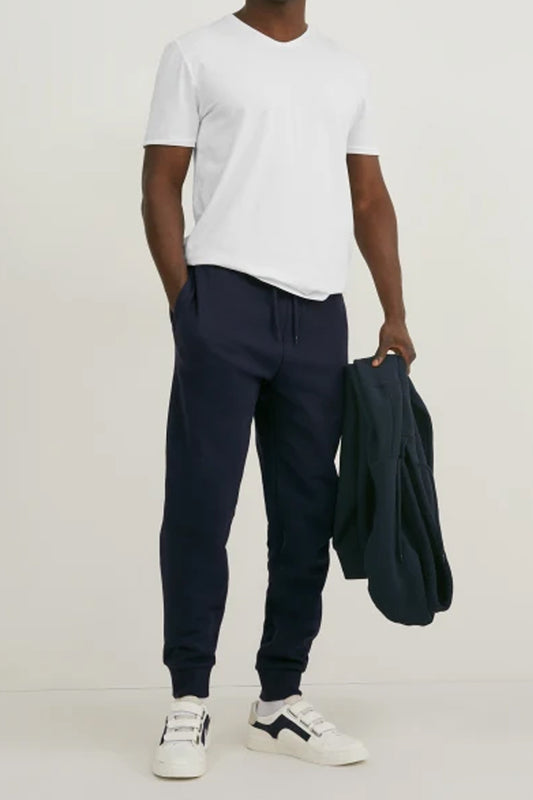 Men's Navy Blue Jogger Pant