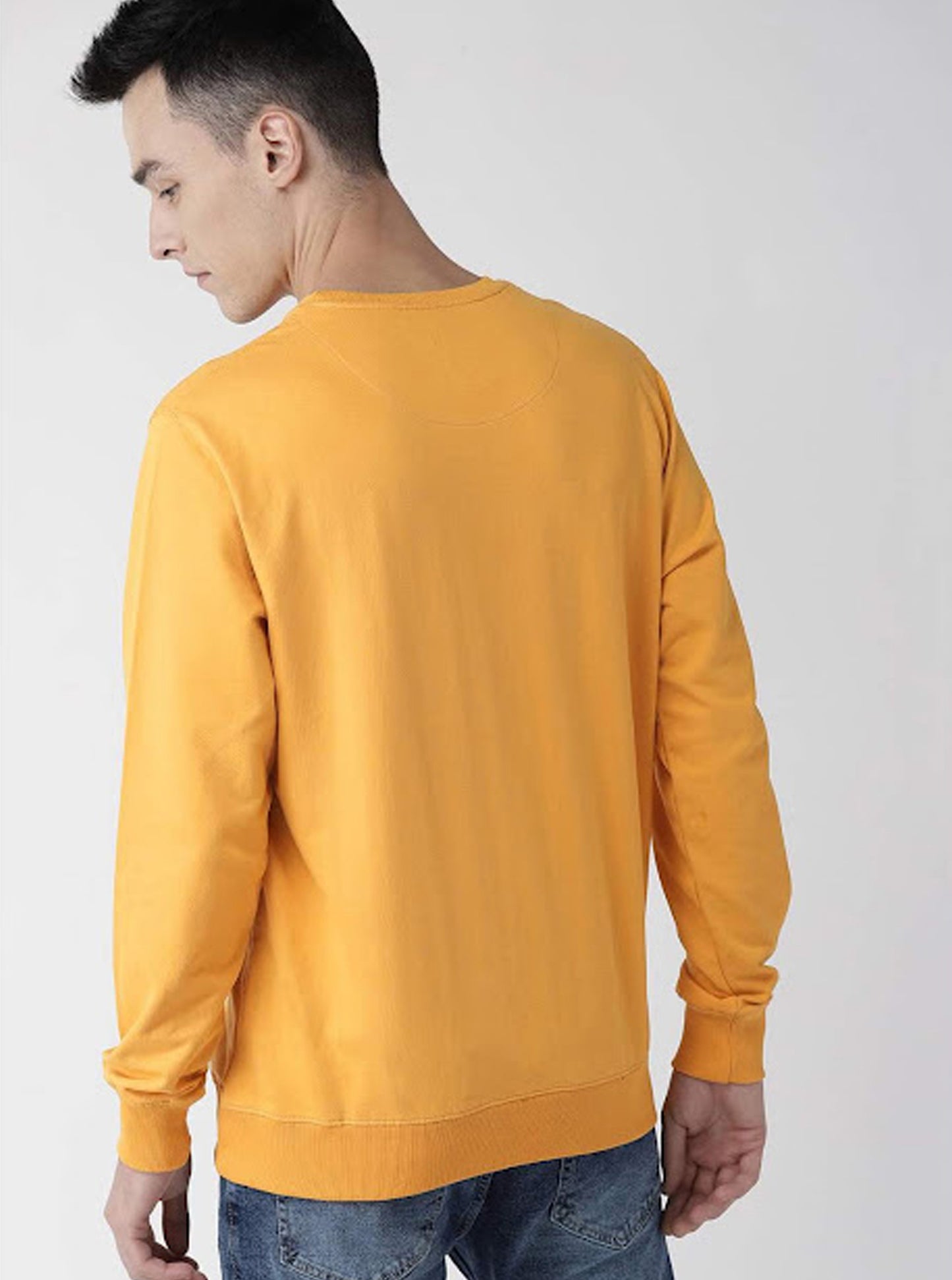 Basic Mustard Sweatshirt