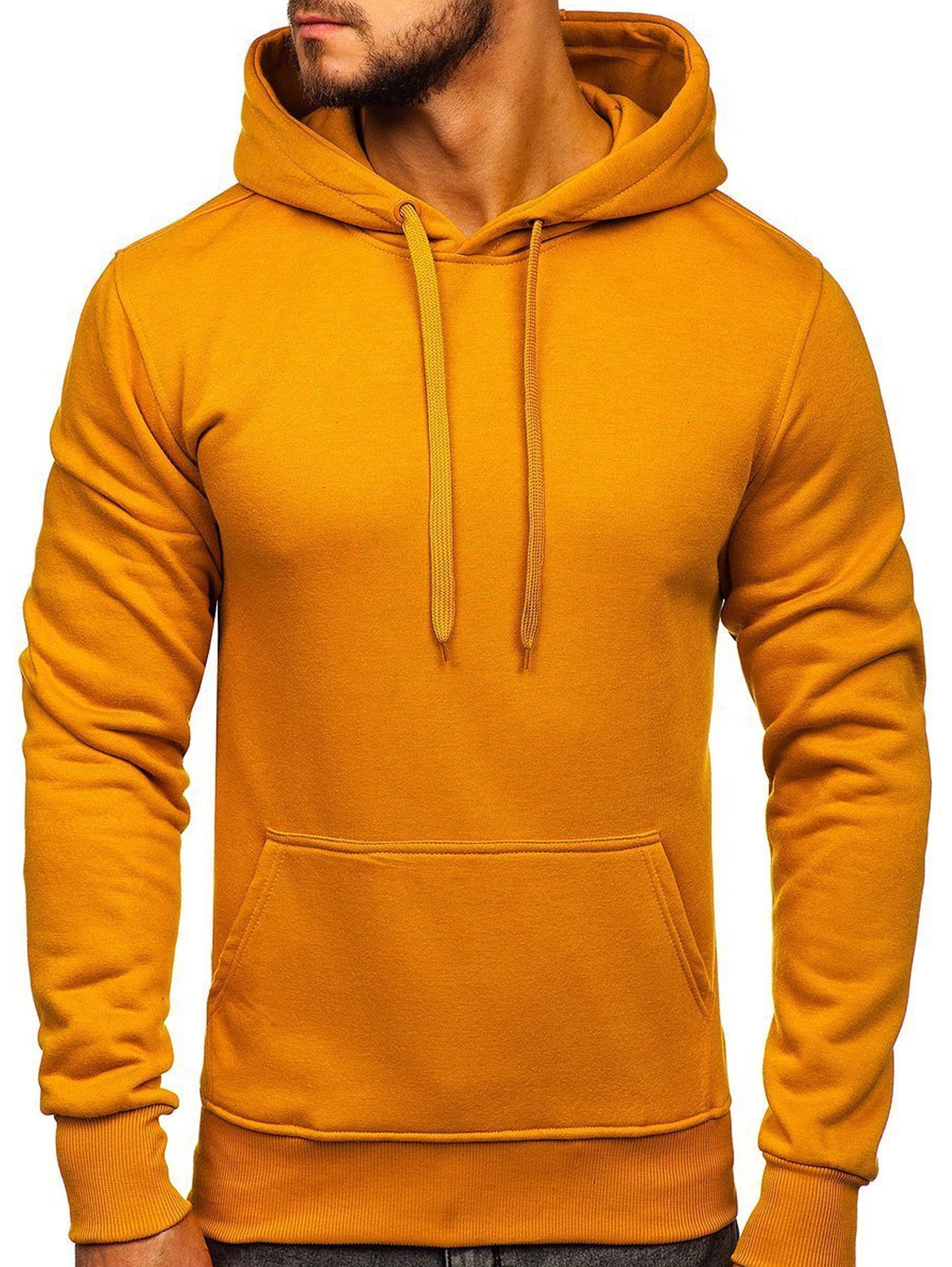 Basic Mustard Hoodie