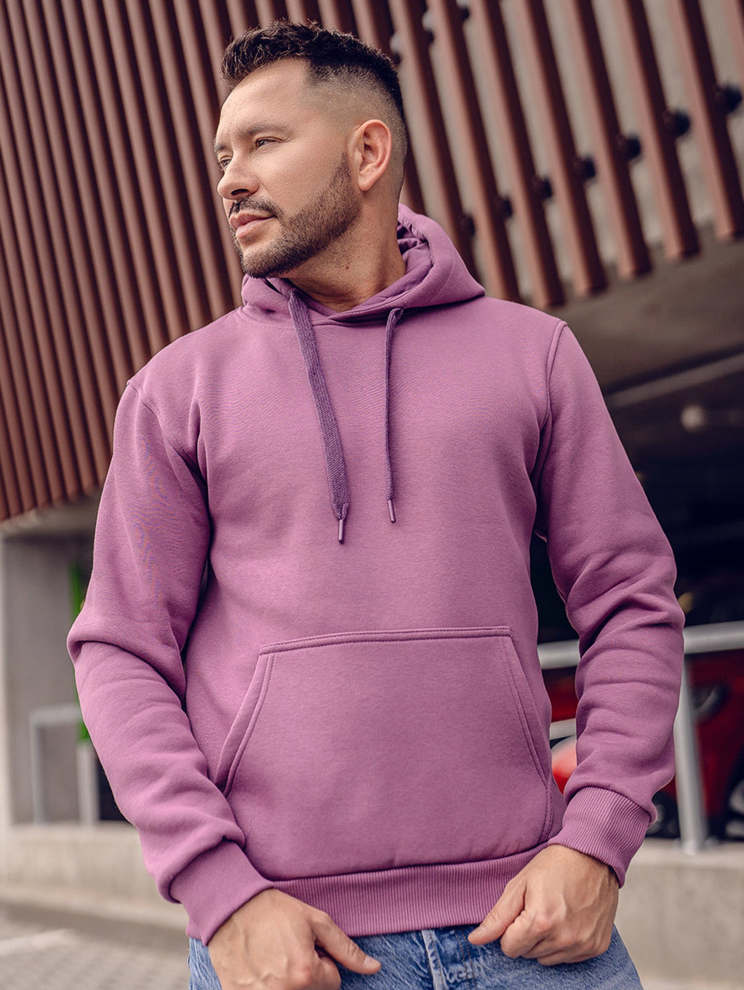 Basic Light Purple Hoodie