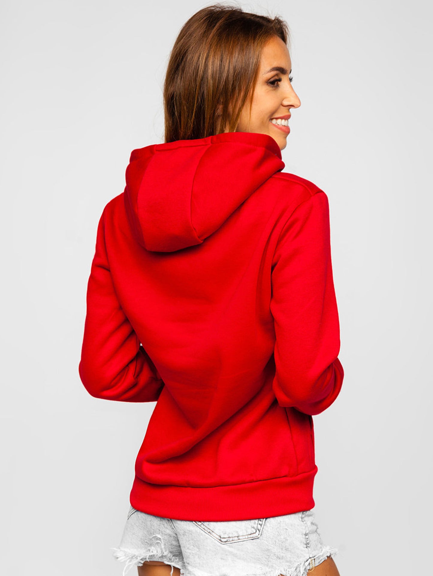 Basic Women's Red Hoodie