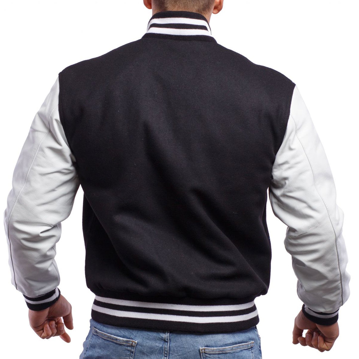Men's Black Baseball Jacket