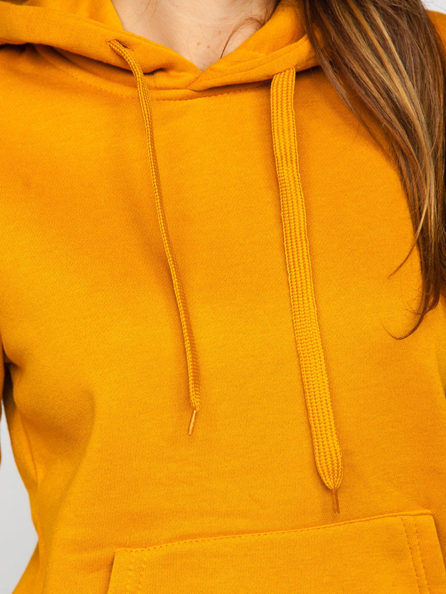 Basic Women's Mustard Hoodie