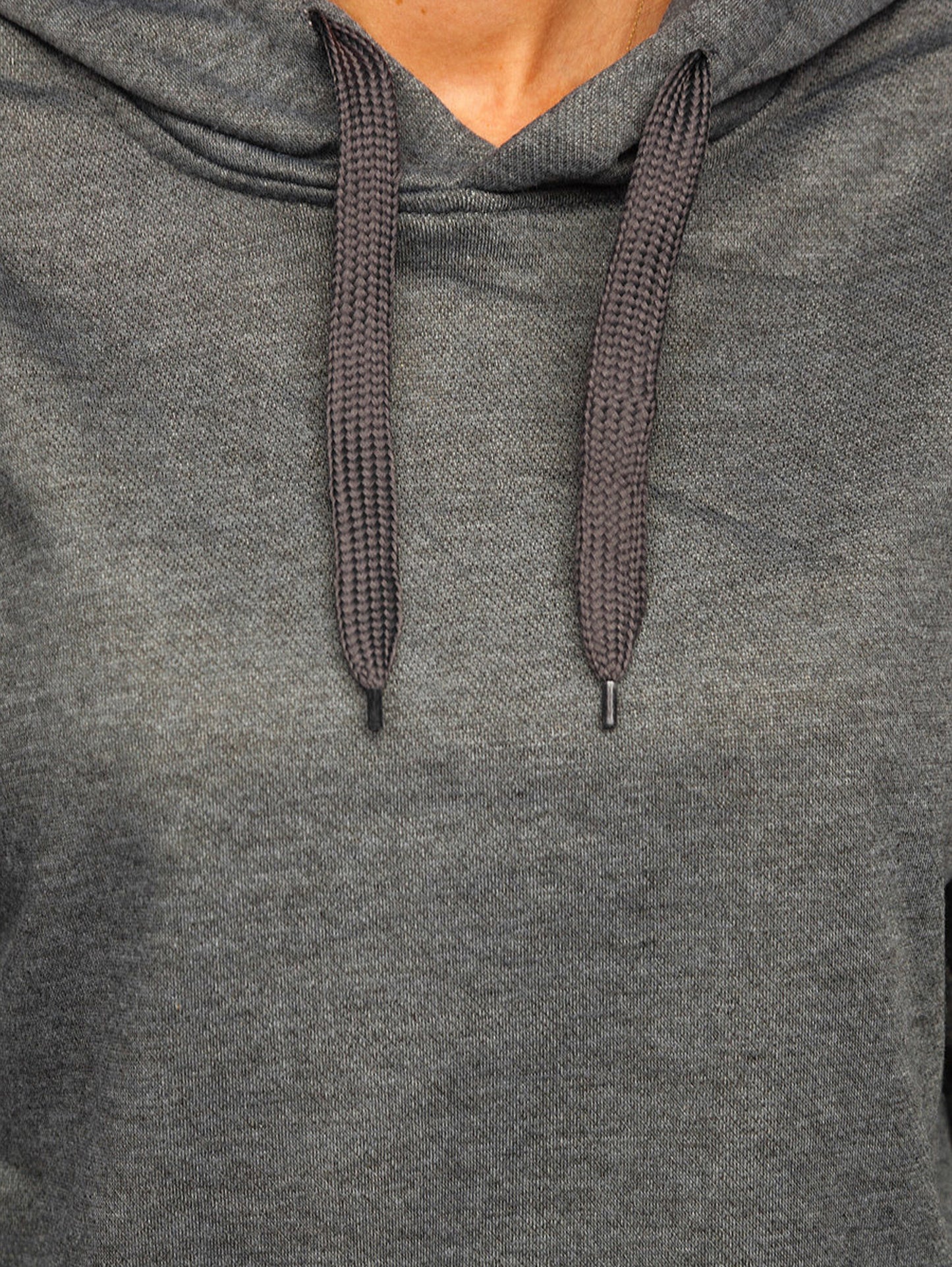 Basic Women's Charcoal Hoodie