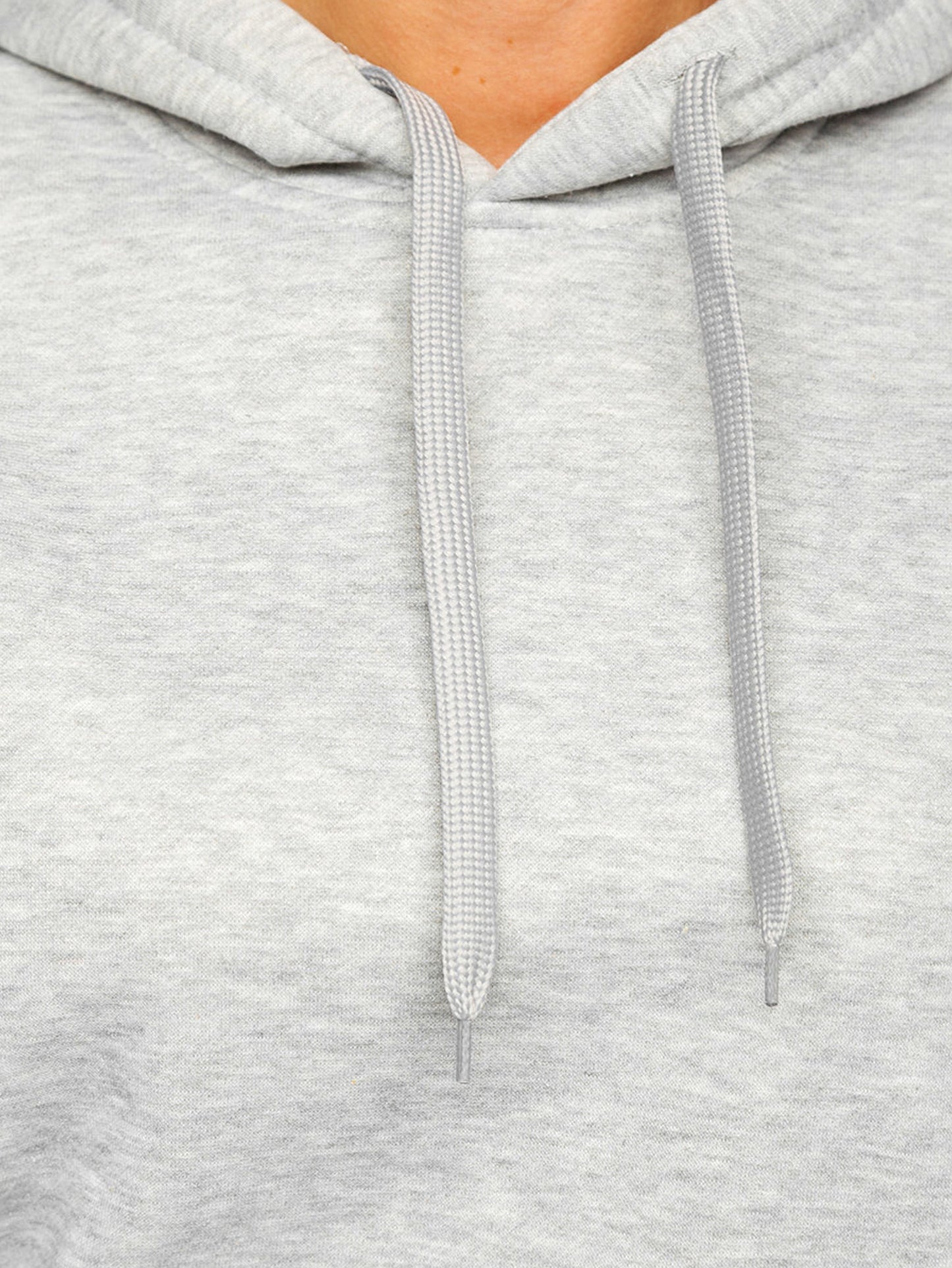 Basic Women's Heather Grey Hoodie