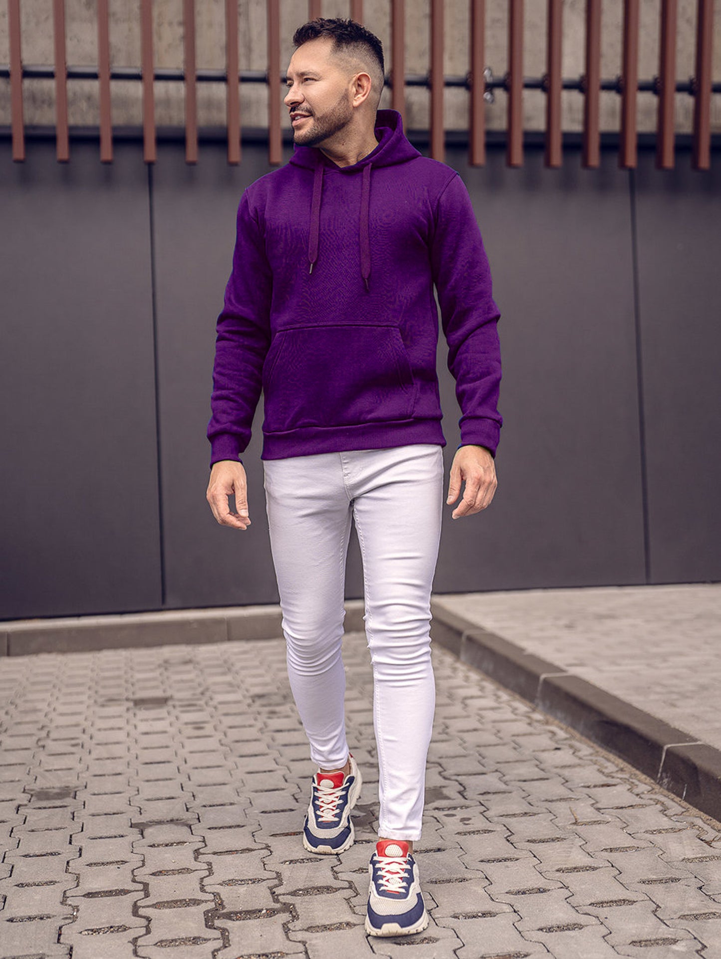 Basic Dark Purple Hoodie