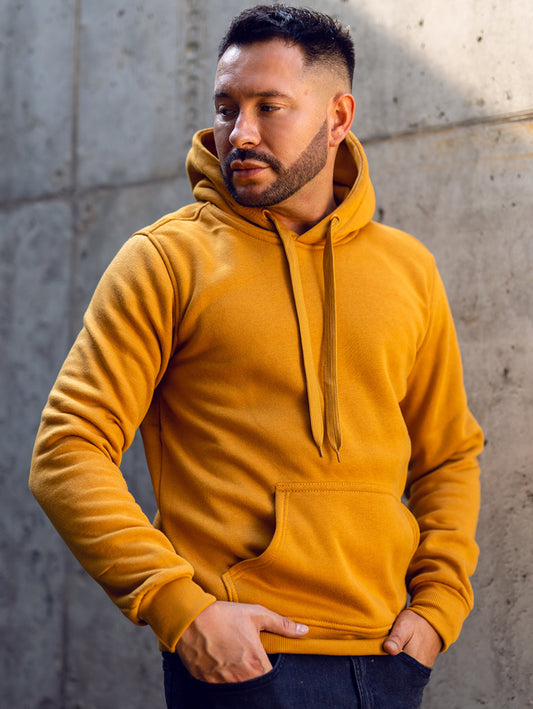 Basic Mustard Hoodie