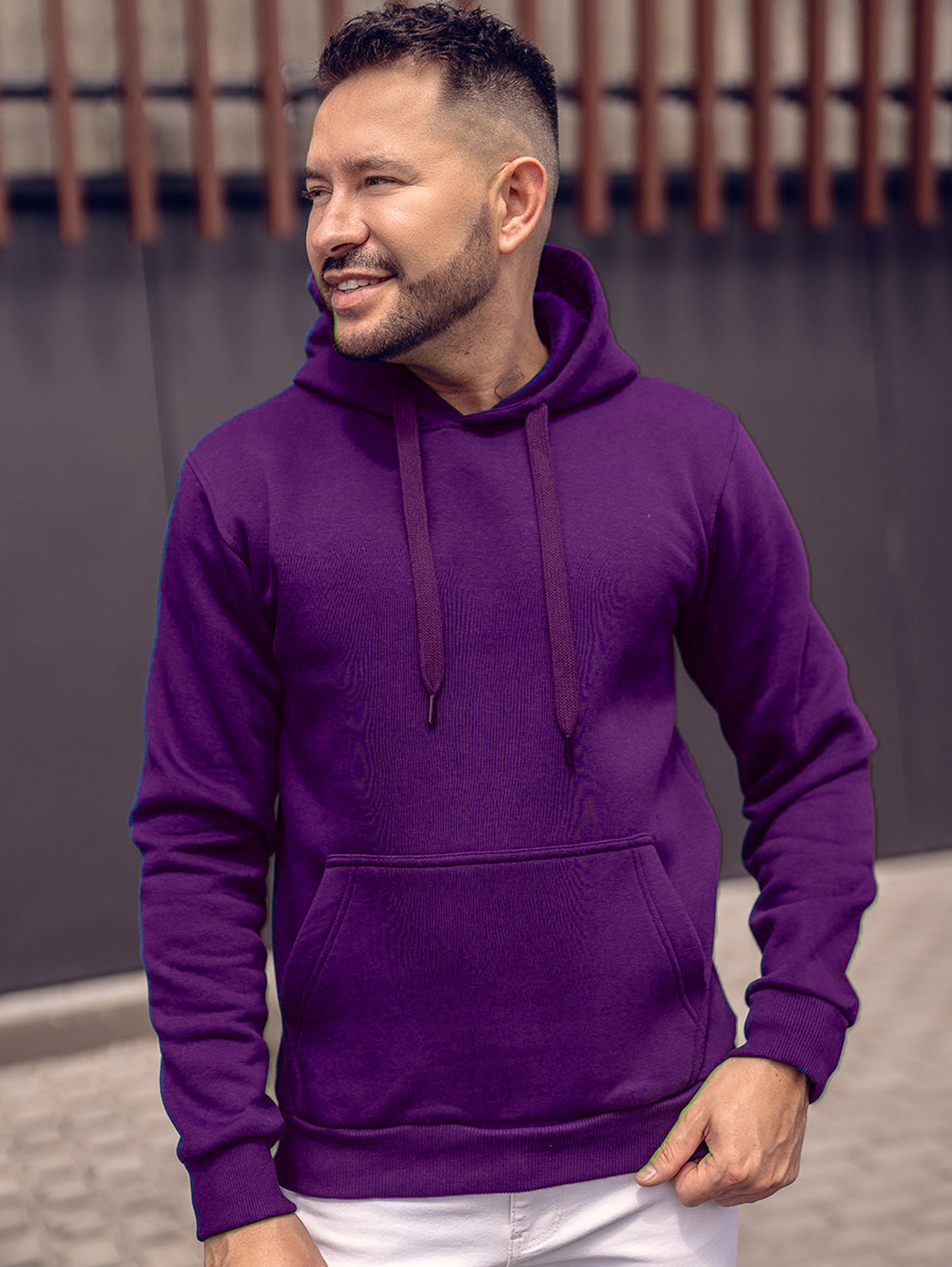 Basic Dark Purple Hoodie