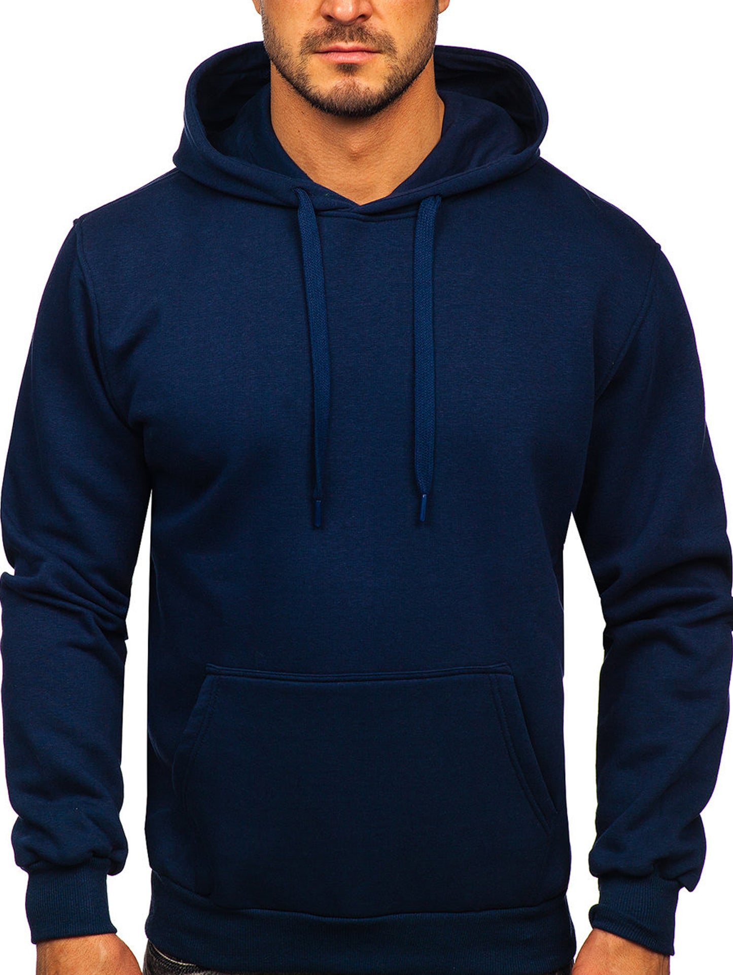 Basic Navy Blue Hoodie