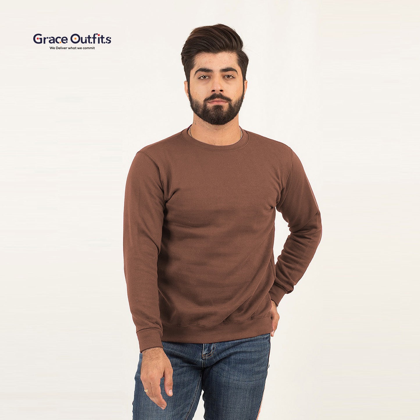 Basic Brown Sweatshirt