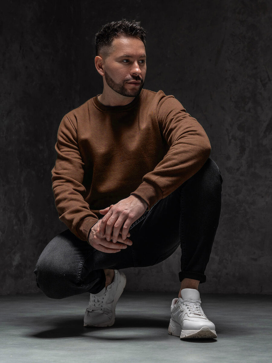 Basic Brown Sweatshirt