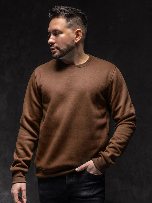 Basic Brown Sweatshirt