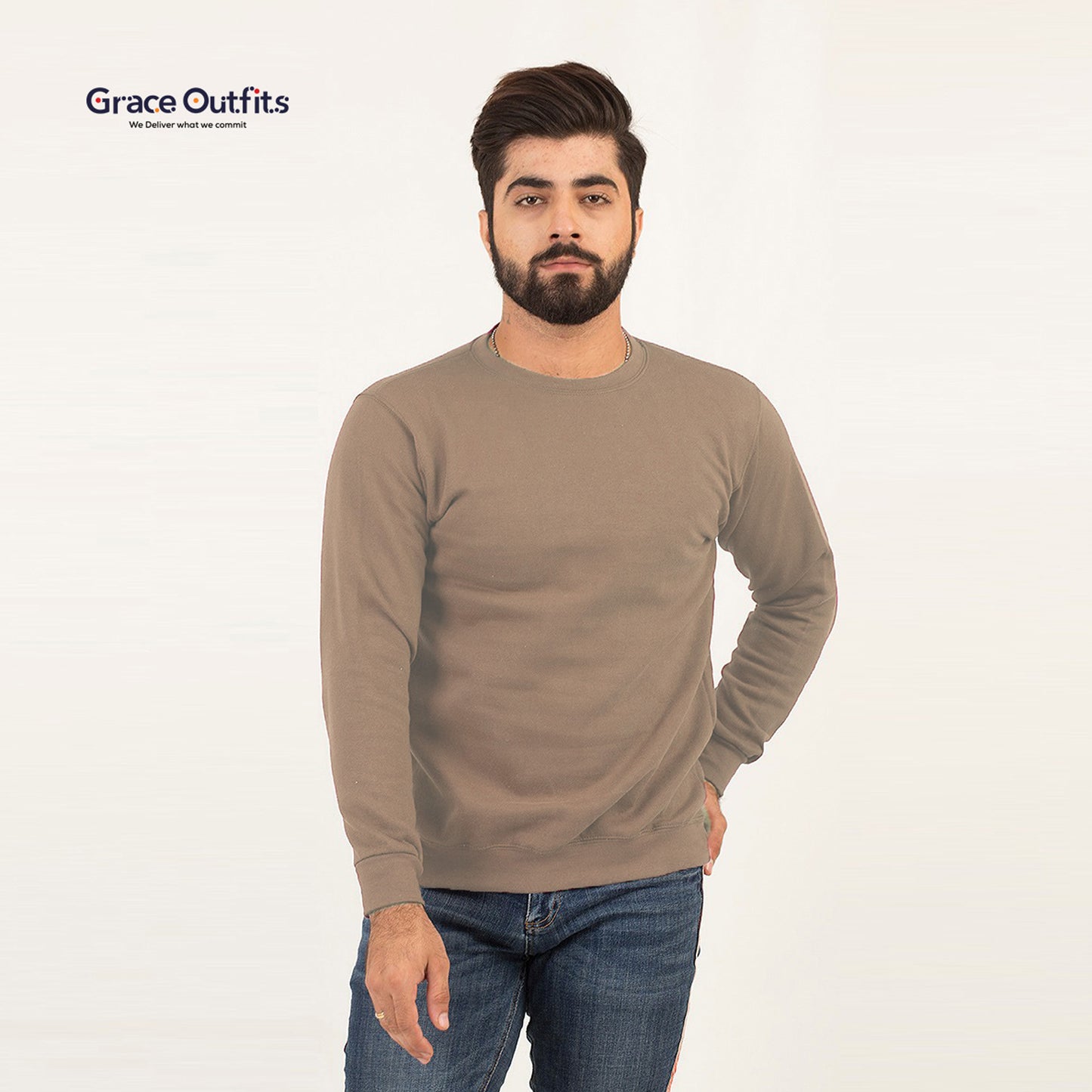 Basic Coffee Sweatshirt