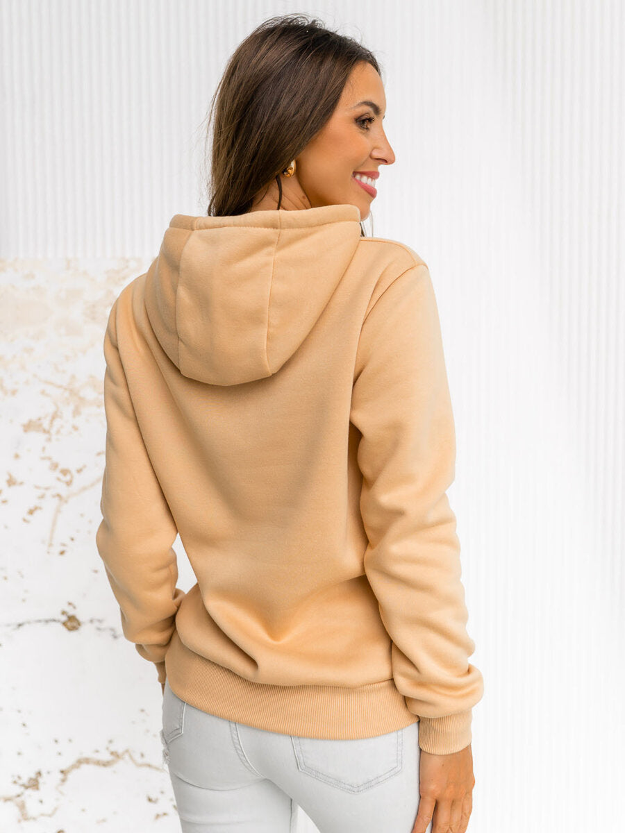 Basic Women's Coffee Hoodie