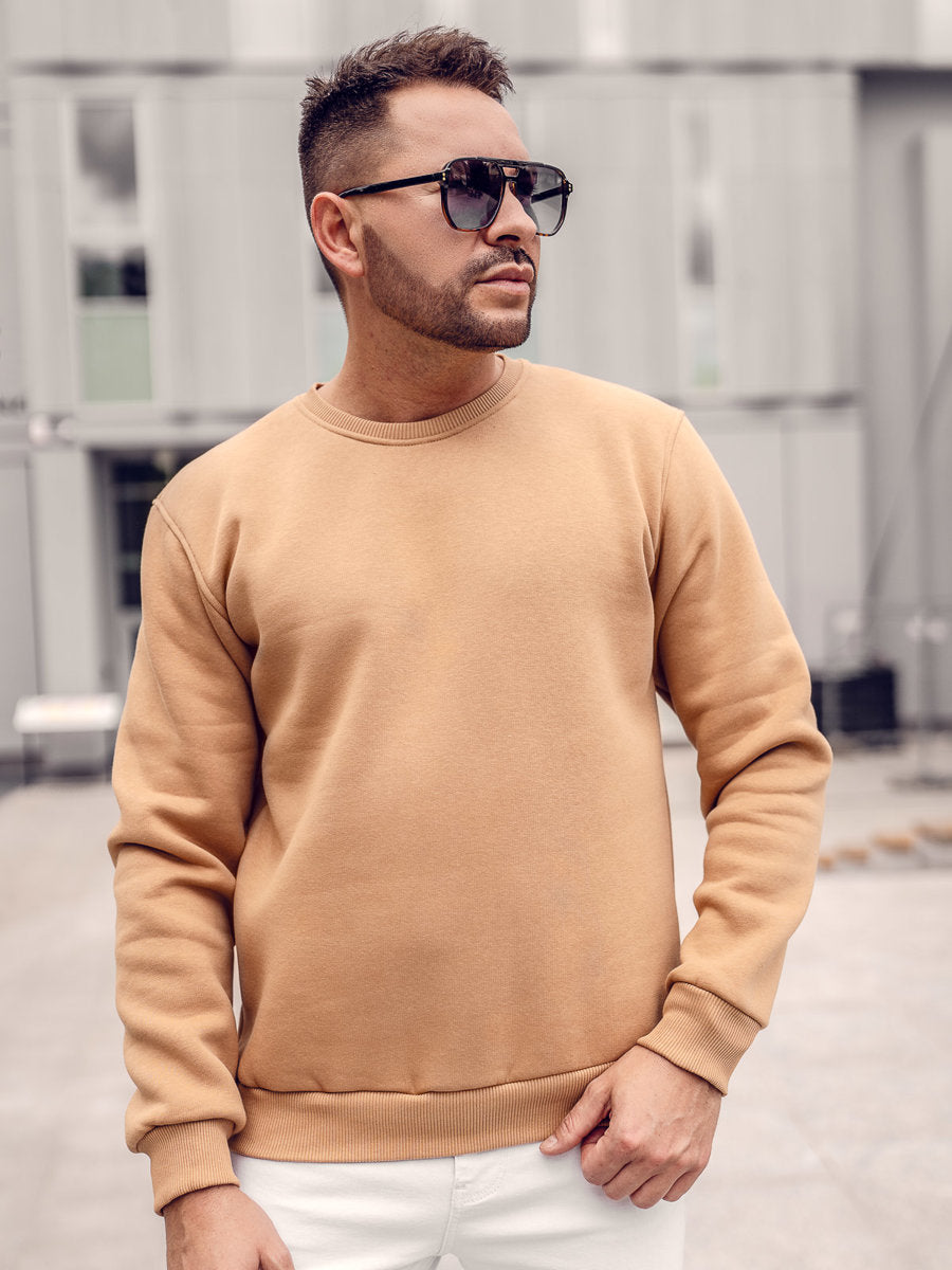 Basic Cream Sweatshirt