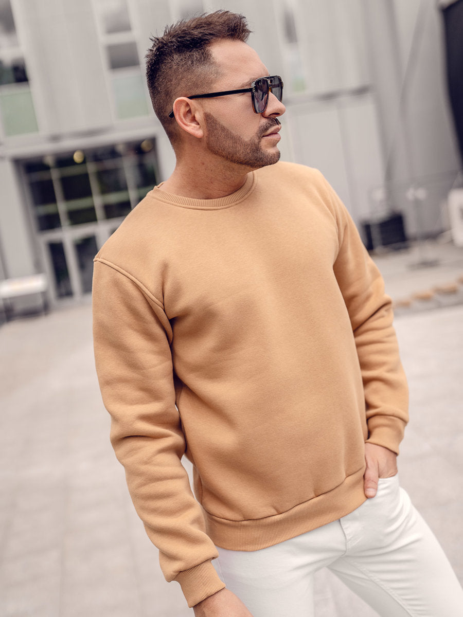 Basic Cream Sweatshirt