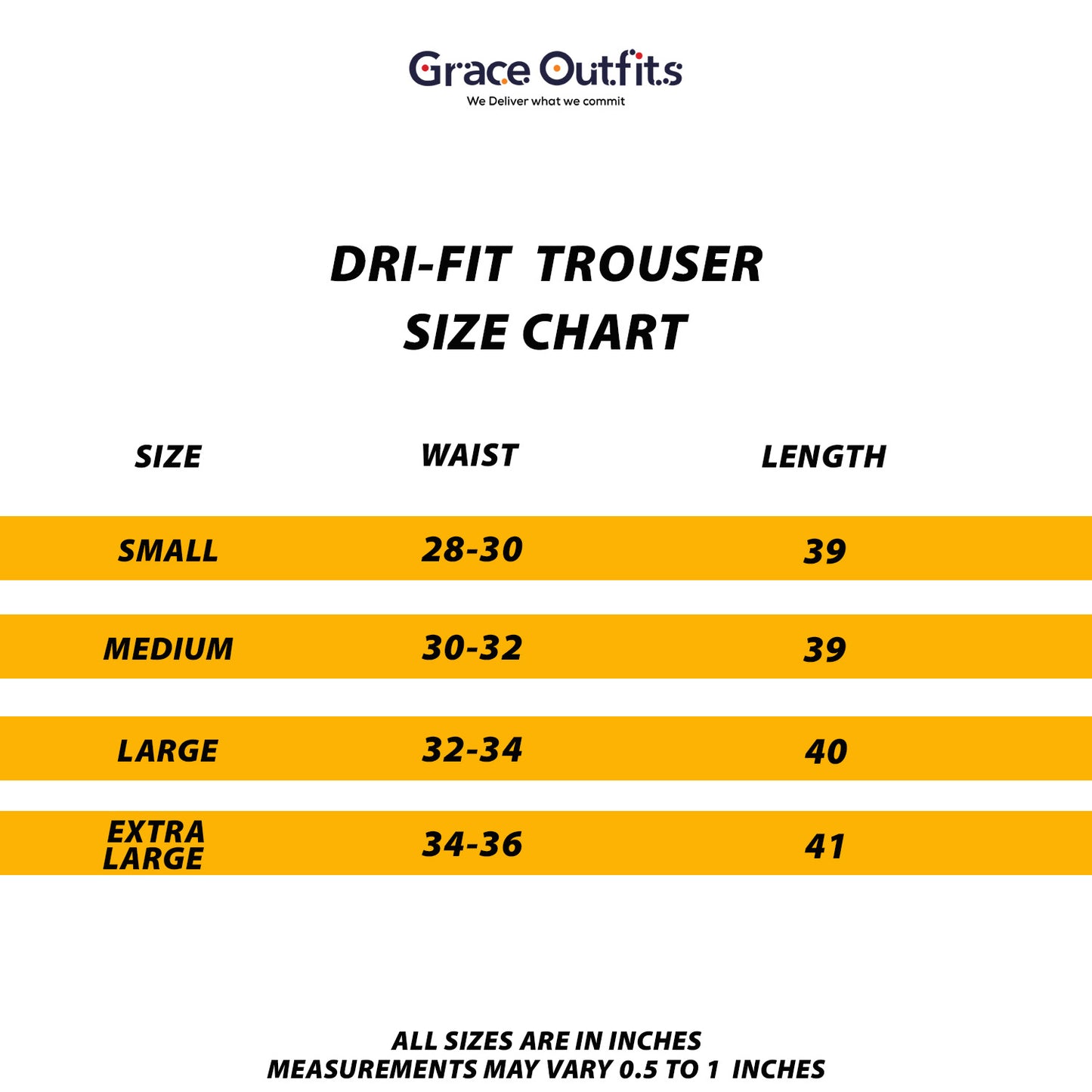 Dri-FIT Navy Blue Plain Trouser