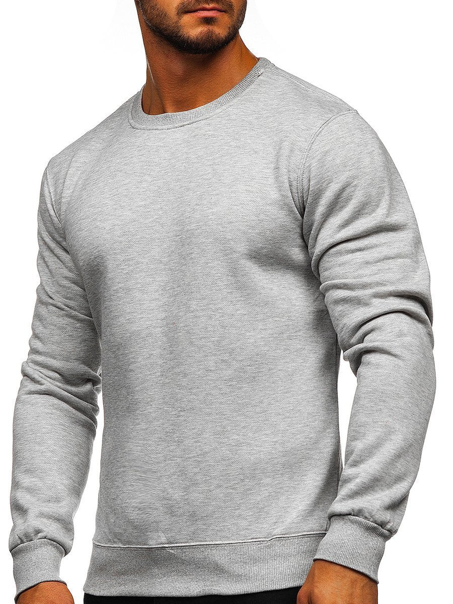 Basic Heather Gray Sweatshirt