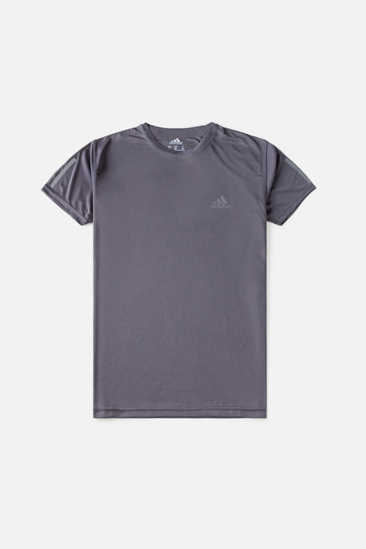 Adidas 3-Stripes DRI-FIT T-shirt Steel Gray