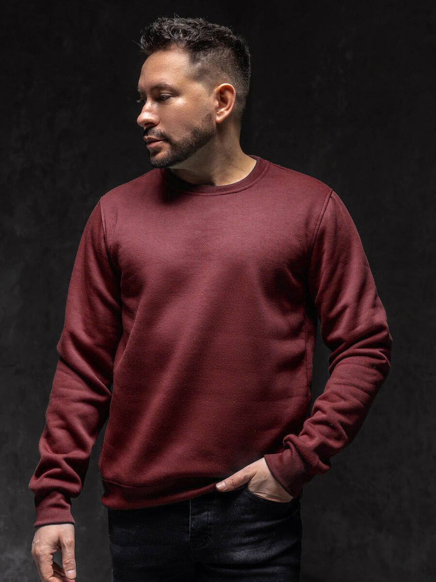 Basic Maroon Sweatshirt