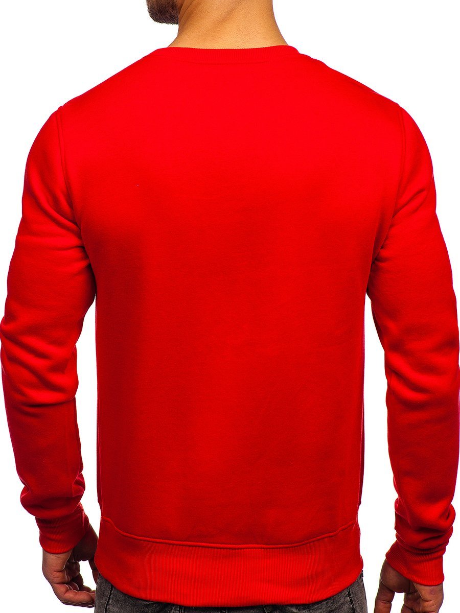 Basic Red Sweatshirt