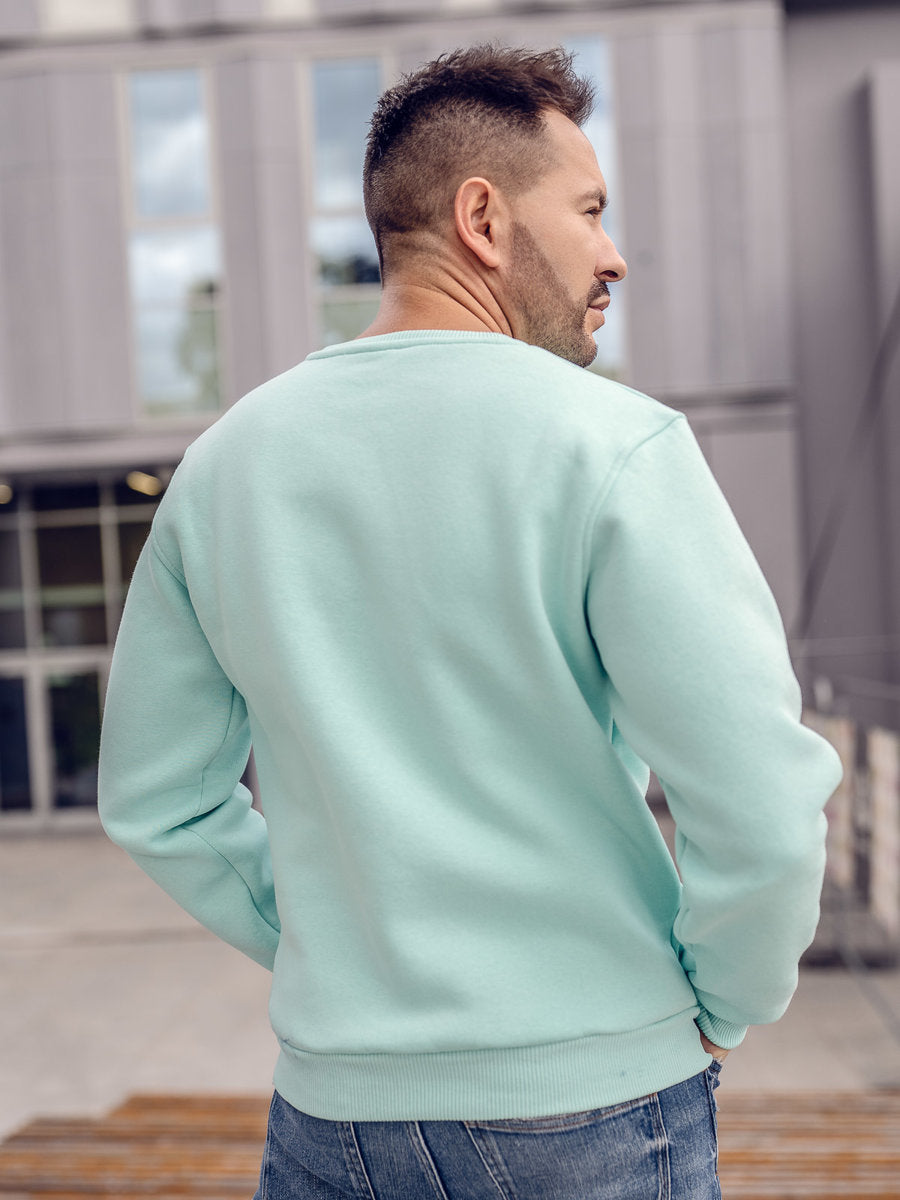 Basic Sky Blue Sweatshirt