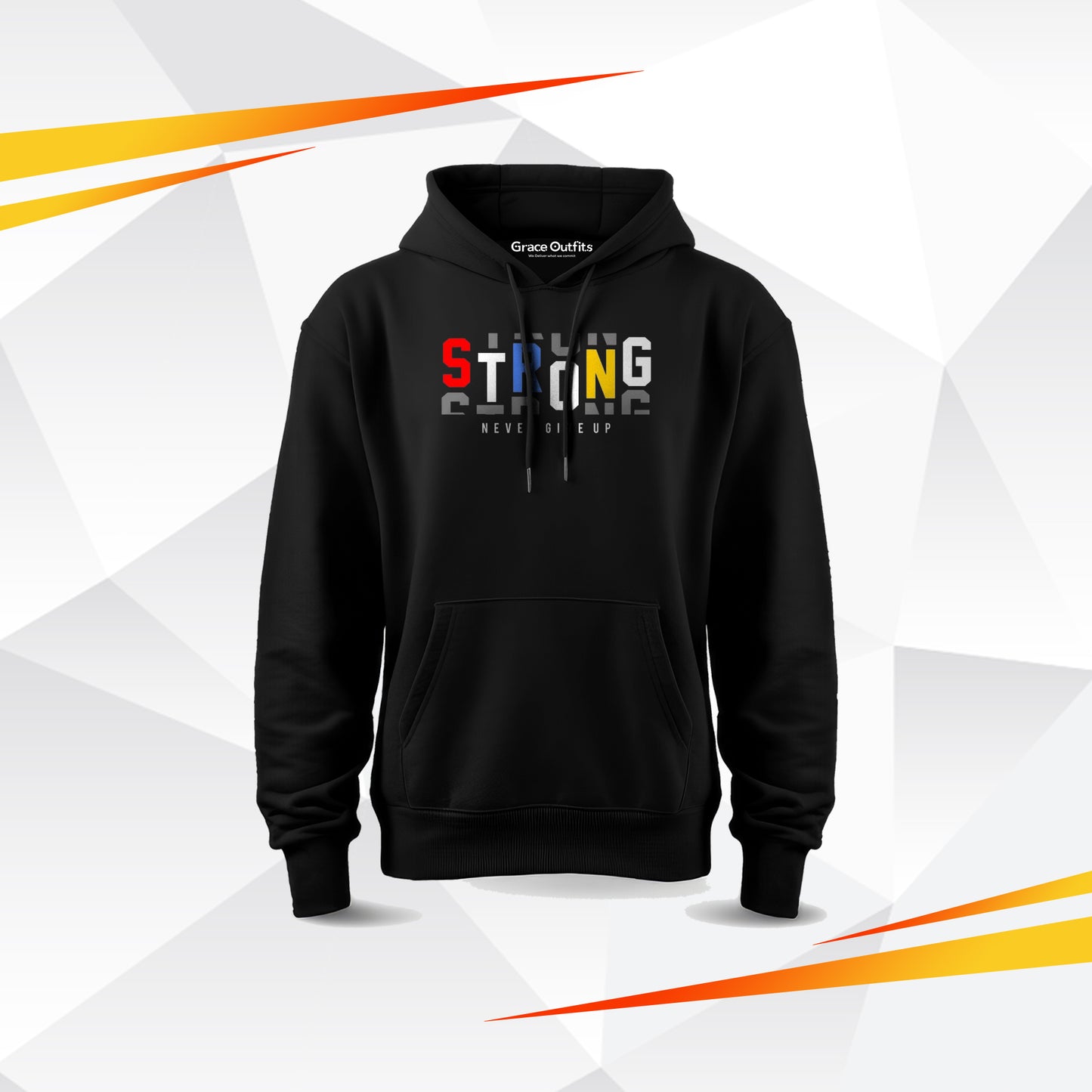 Strong Vibe Graphic Hoodie