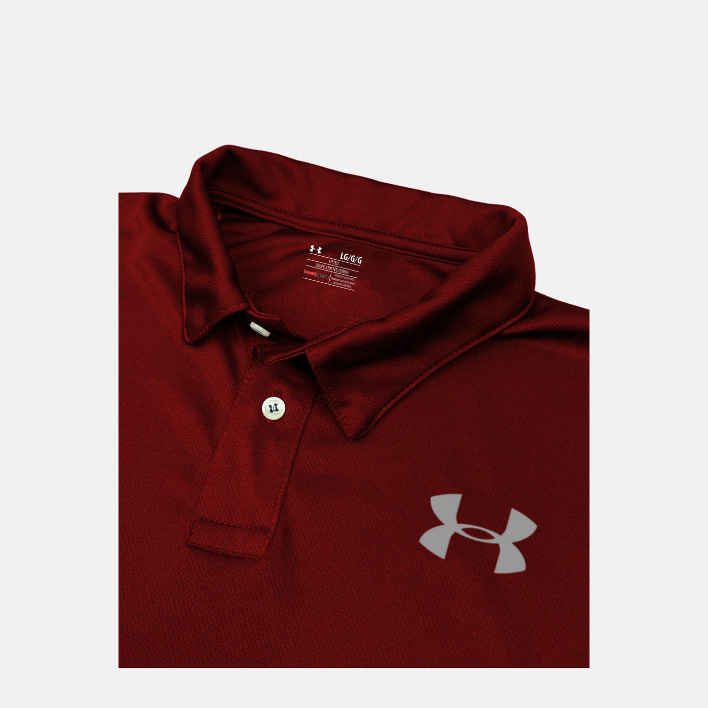 Under Armour Style DRI-FIT Polo – Maroon