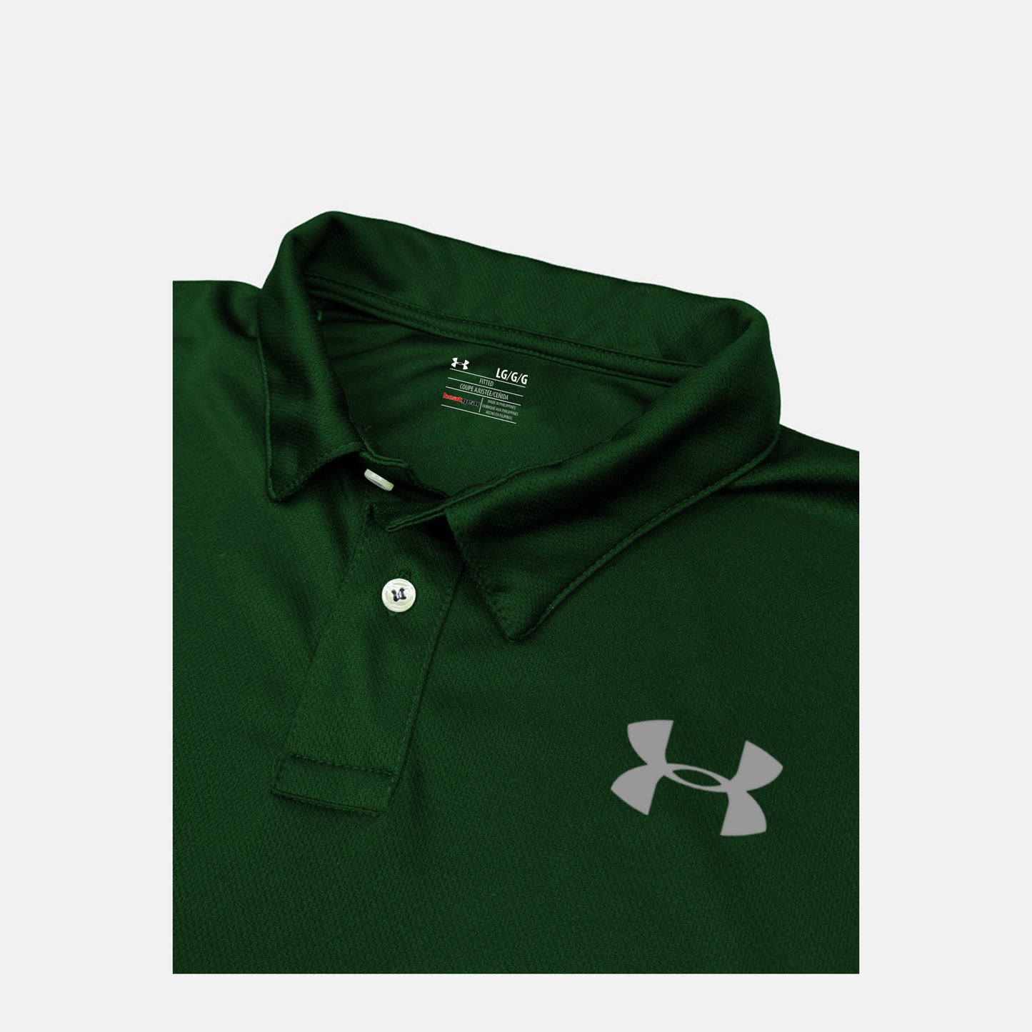 Under Armour Style DRI-FIT Polo – Olive Green