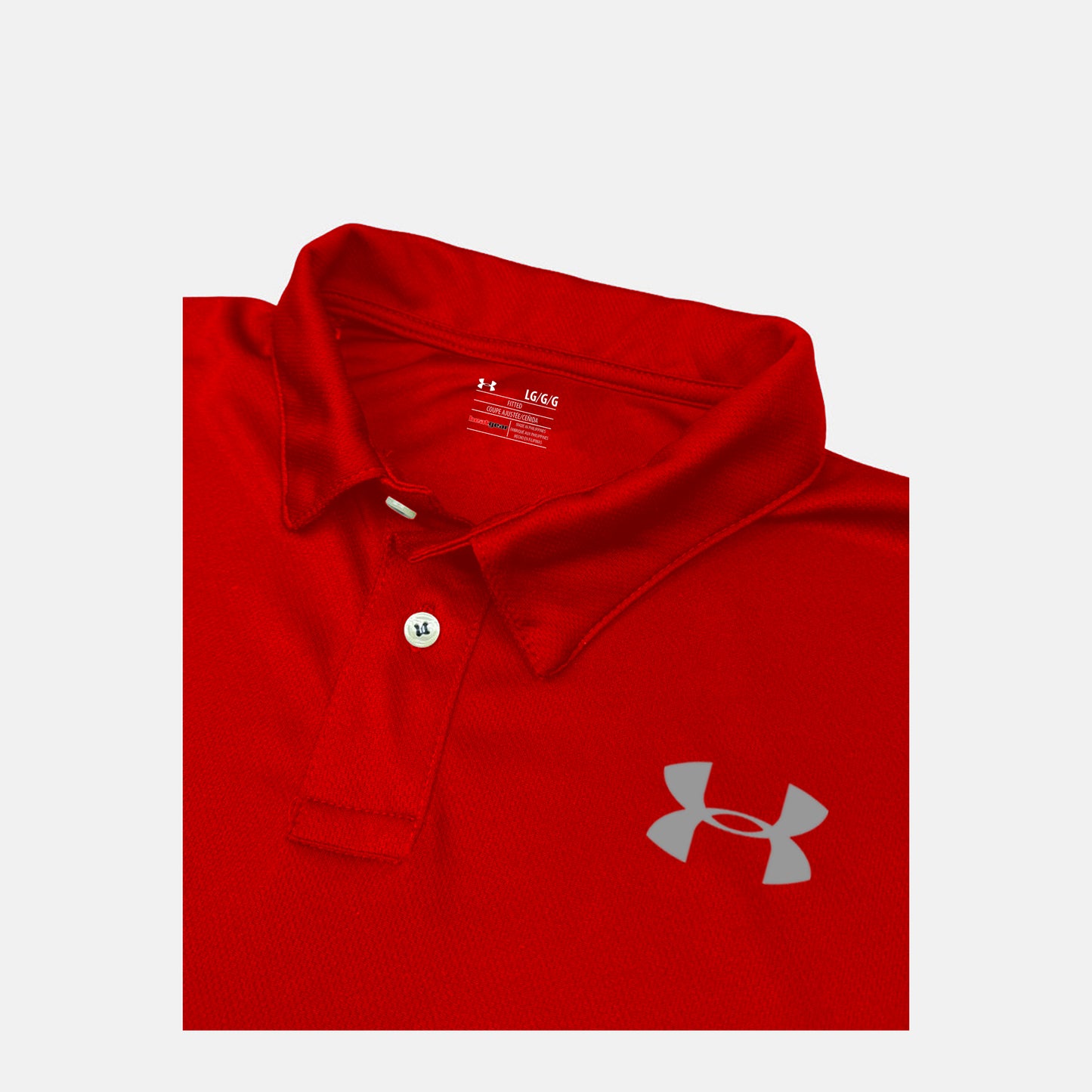 Under Armour Style DRI-FIT Polo – Red