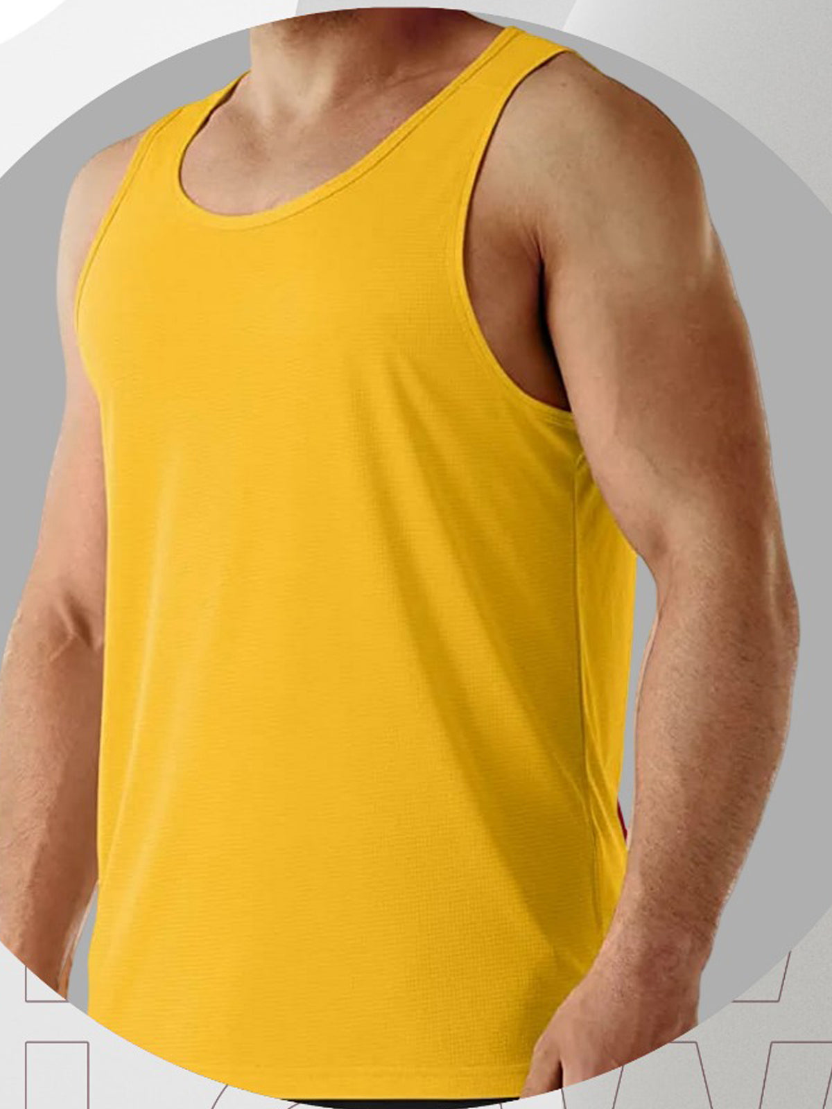 Light yellow tank top best sale