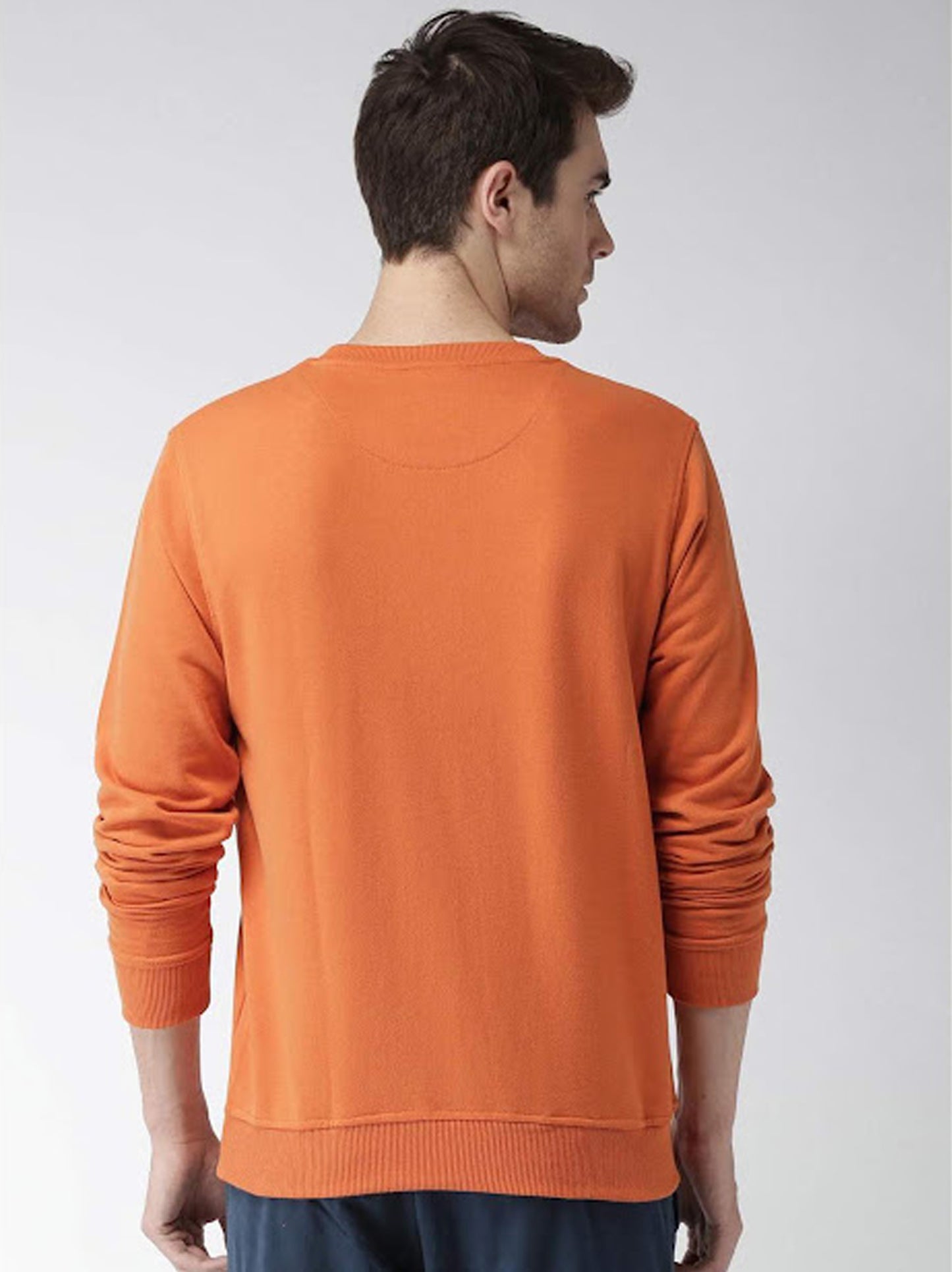 Basic Orange Sweatshirt