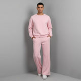 Winter Fleece Men's Co-Ord Set – Pink