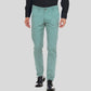 Slim Fit Mint Green Cotton Chino Pants