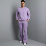 Winter Fleece Men's Co-Ord Set – Lilac