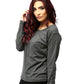 Women's Basic Charcoal Full Sleeves T-Shirt