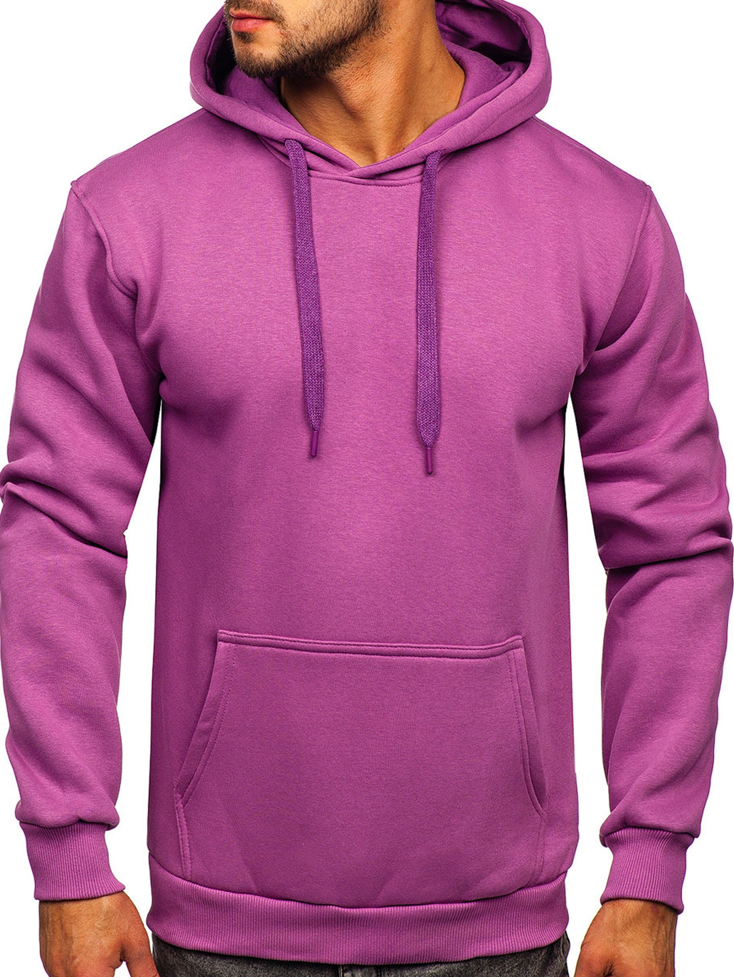 Basic Light Purple Hoodie