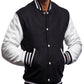 Men's Black Baseball Jacket