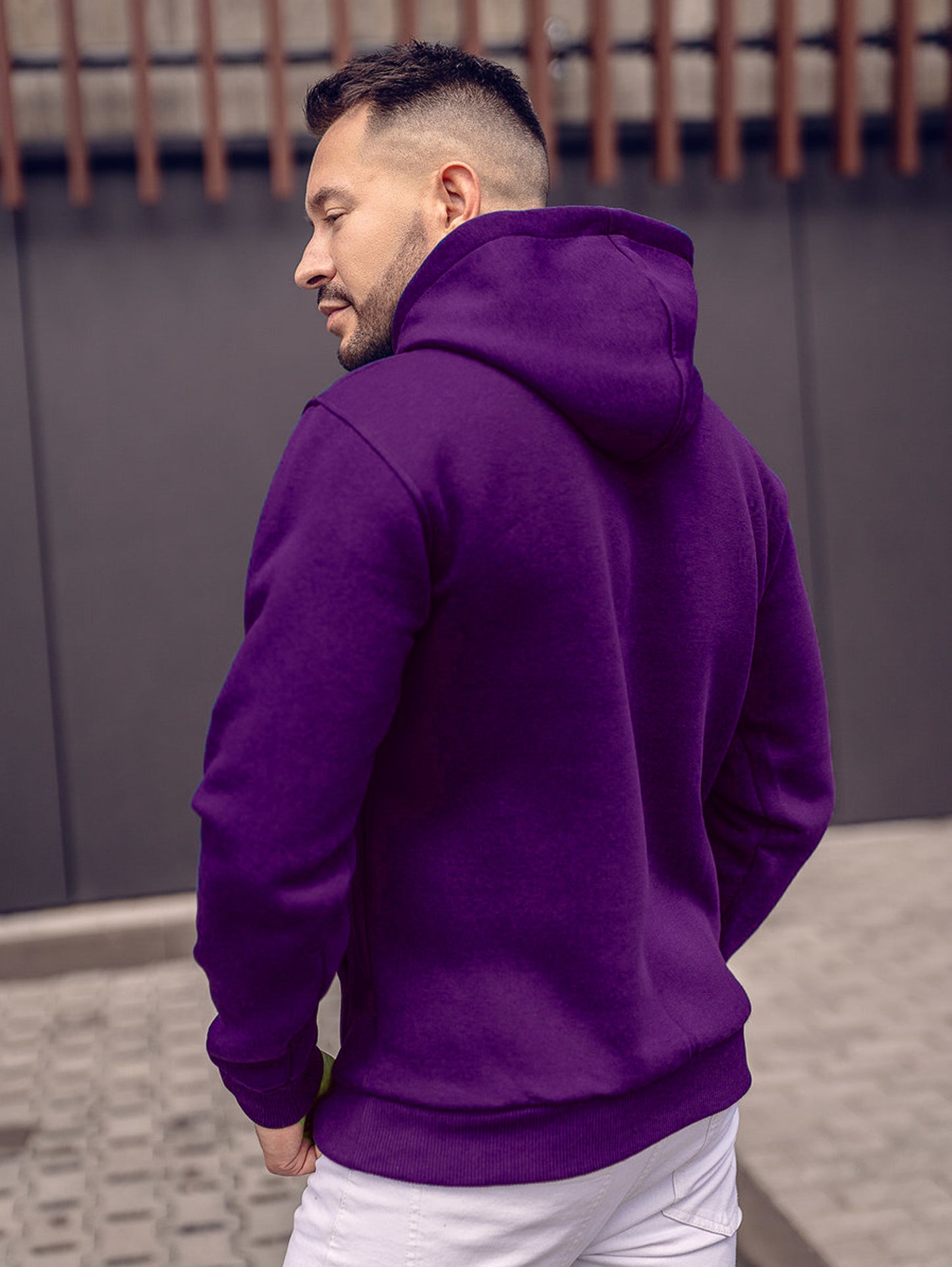 Basic Dark Purple Hoodie