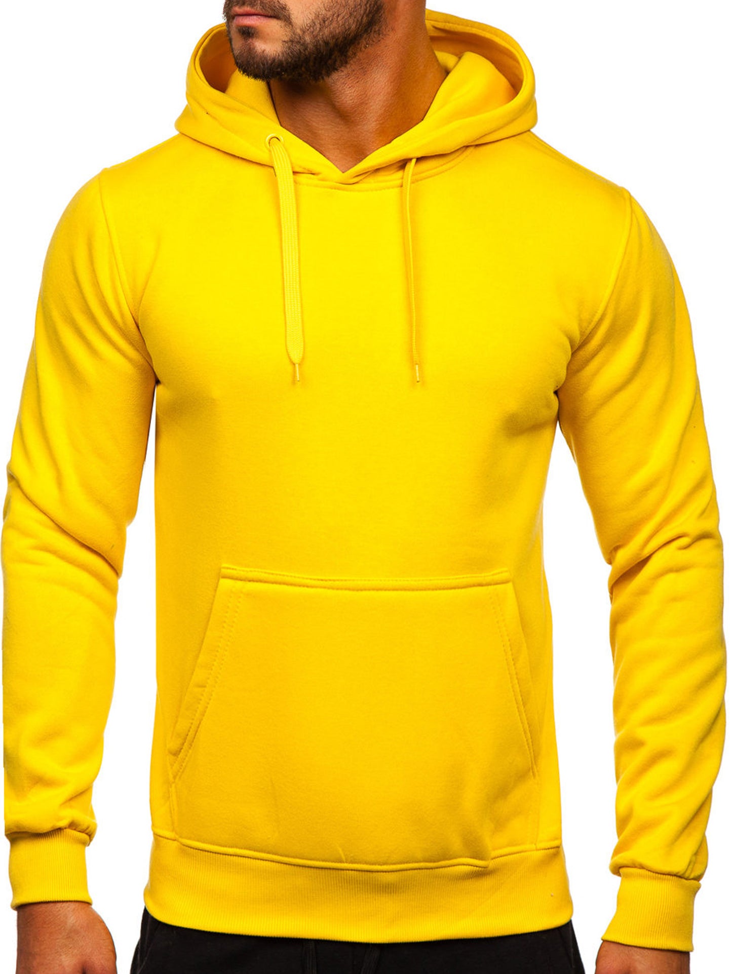 Basic Yellow Hoodie