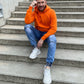 Basic Orange Hoodie